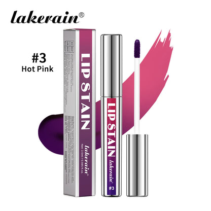 Lip Stain Blading Peel Off and Reveal Kit Long Lasting 3pcs Rose Waterproof Pink Lip Tint Transfer Proof Natural Lip Stain Kit
