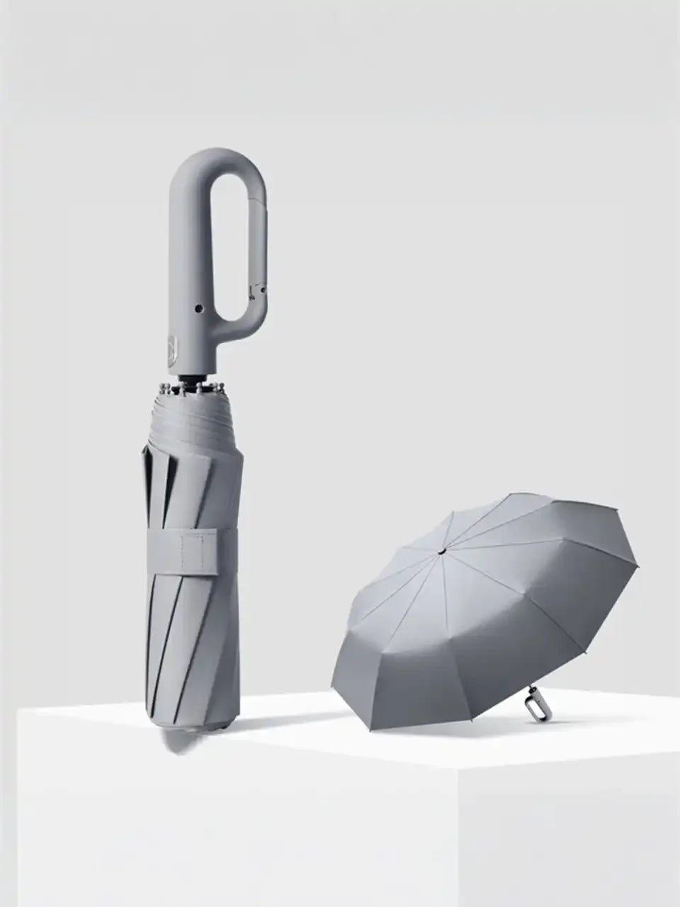 1PC 10 Bone Automatic Buckle Oversized Fully Automatic Umbrella, Thickened And Reinforced Men's/Women's Foldable Sun Protection