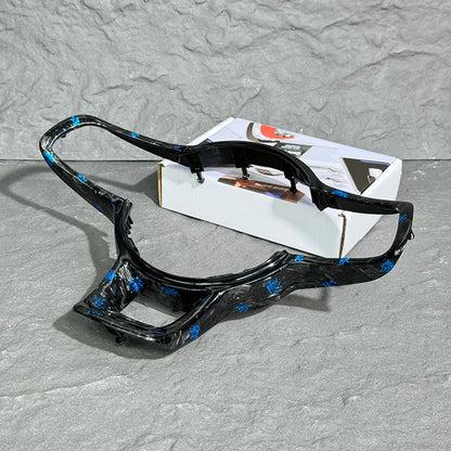 Carbon Fiber Steering Wheel Frame, Suitable For Volkswagen Golf 7, 7.5, GTI, MK7, Forged Carbon Material, Car Accessories