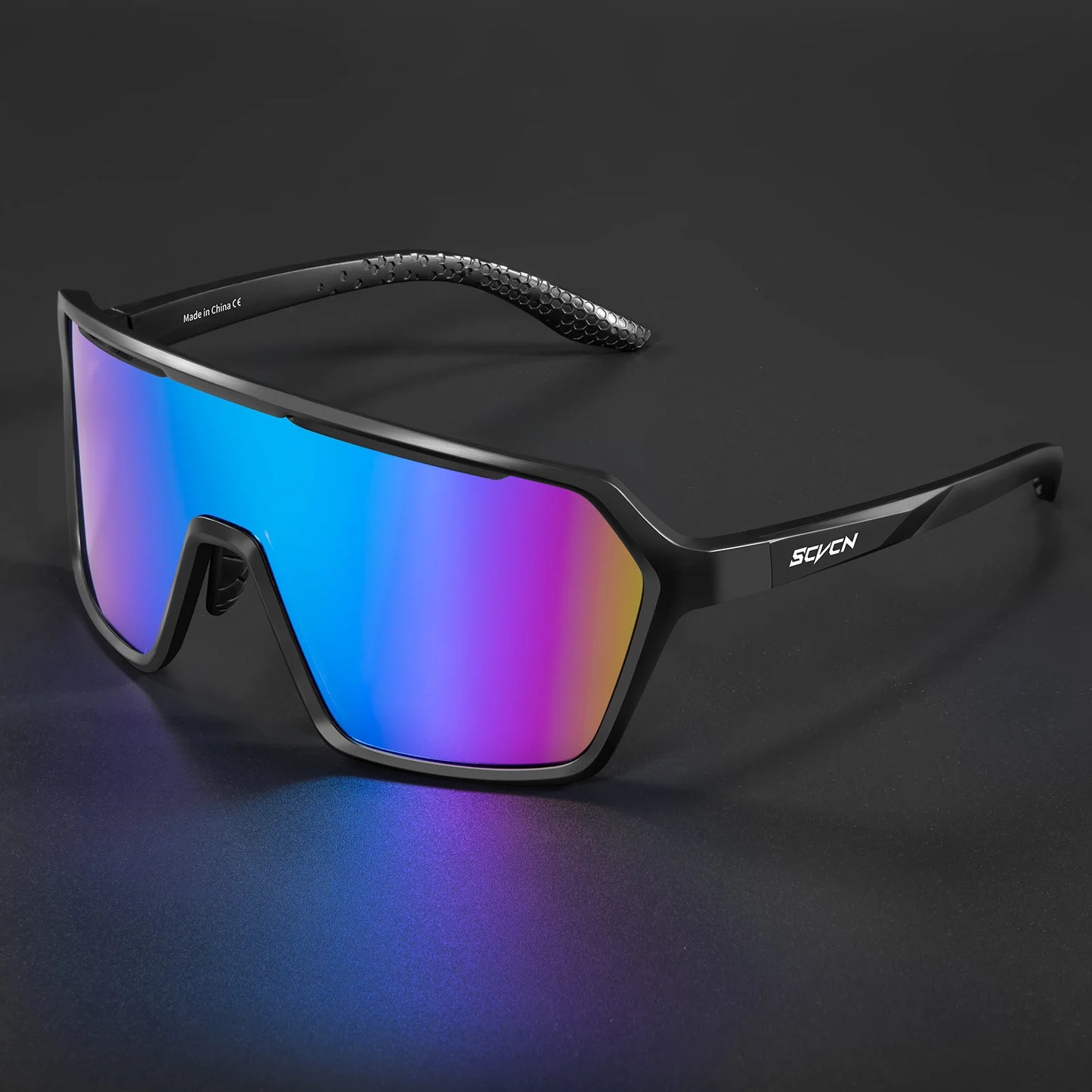SCVCN New Photochromic Sunglasses MTB Cycling Glasses Outdoor Sports Running Drving Goggles UV400 Protection Bike Eyewear