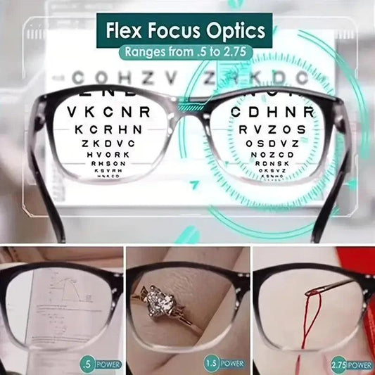 Multifocal Auto Adjusting Bifocal Reading Glasses