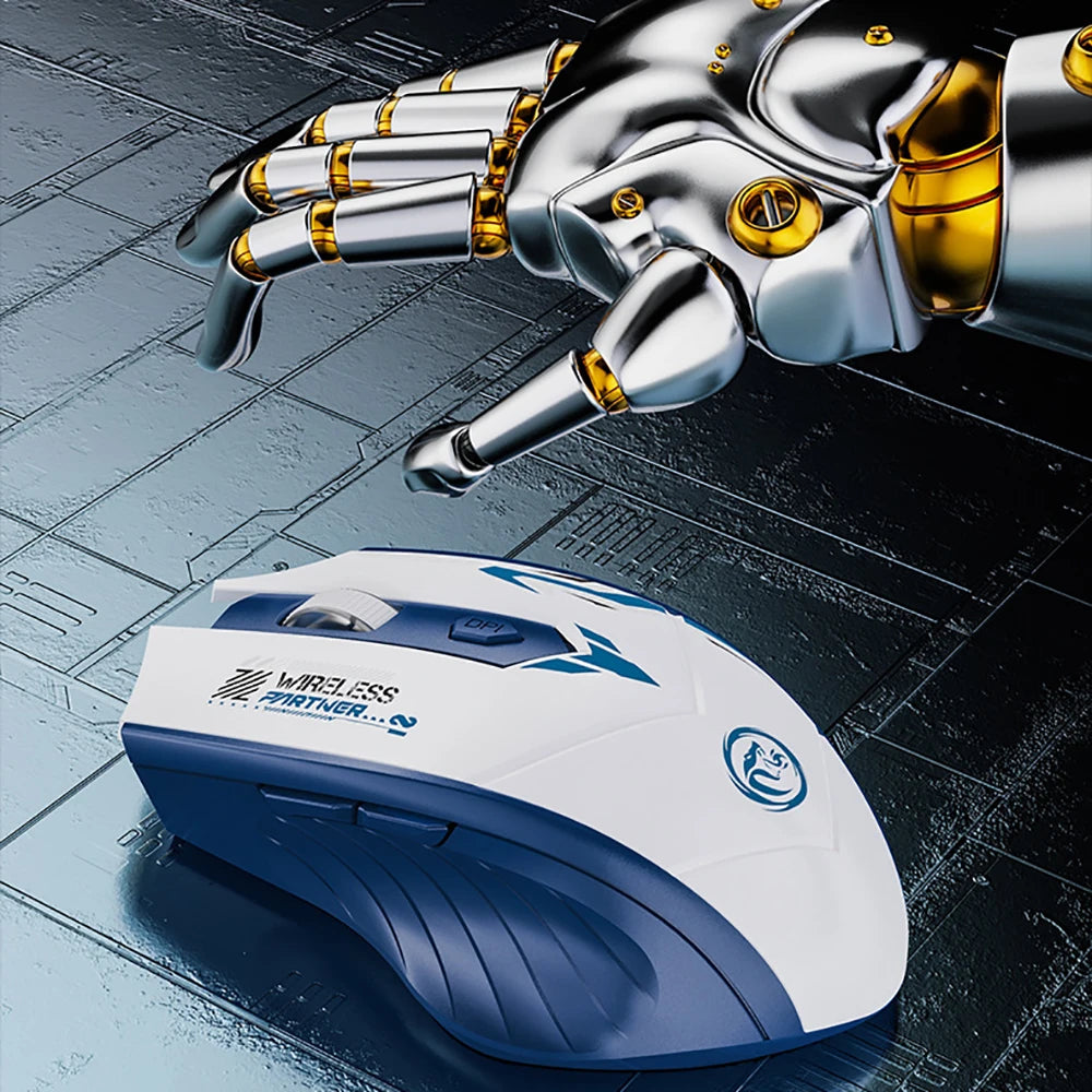 Bluetooth 5.4 Mouse Dual-Mode 2.4G Wireless Mouse 6 Buttons Gaming Mouse Office Silent Mice Rechargeable Mouse For PC Laptop