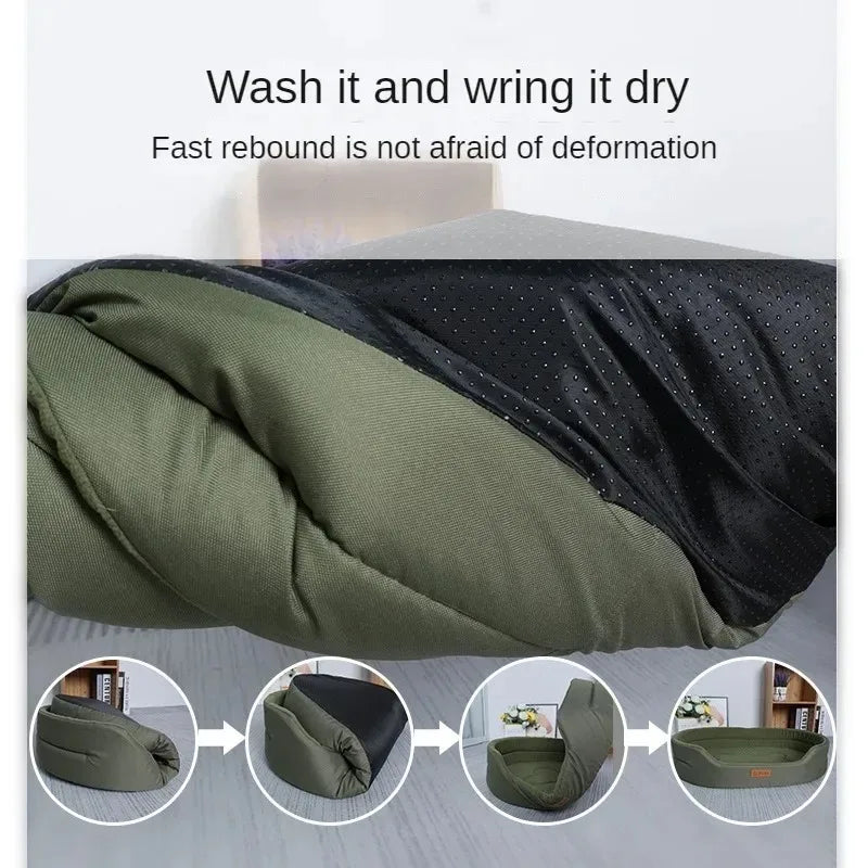 Fluffy Pet Cushion Bed for Dogs & Cats - Urbizia