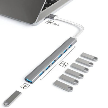 7-in-1 USB-C Hub with USB 3.0 Multi-Port Adapter