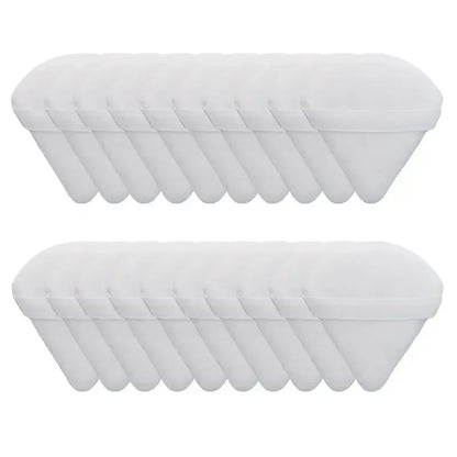 Triangle Velvet Powder Puff – Soft Makeup Sponge