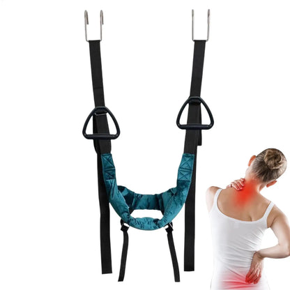 Neck Traction Device Portable Adjustable Stable Tool Soft Cervical Traction For Family Men Women Adults Home Office Daily