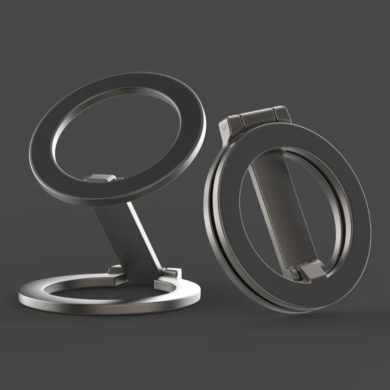 Magnetic Phone Stand Foldable Double-Side Strong Magnet Bracket for Magsafe Foldable Metal Holder Support for iPhone 13 14 15 16