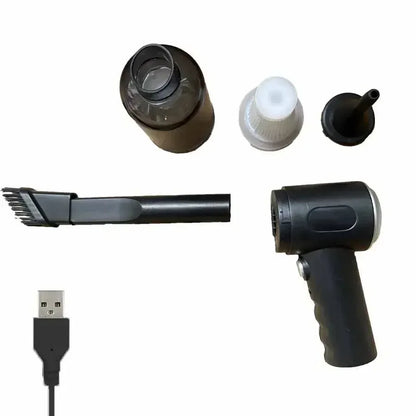 9000Pa Wireless Car Vacuum Cleaner USB Charging 1200mAh Portable Cleaning Appliance Mini Wet and Dry Vacuum Cleaner Household - Urbizia