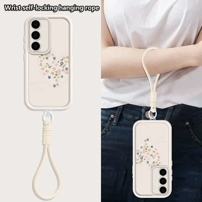 Sweet Love Hearts Lanyard Case for Samsung Galaxy