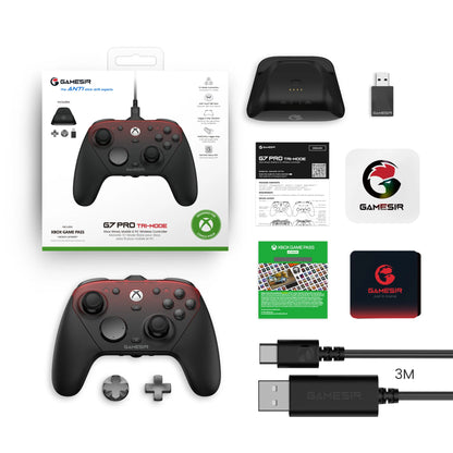GameSir G7 Pro Xbox Series X|S Controller with TMR Sticks, Hall Effect Triggers, Magnetic Faceplates, Gyro, Smart Charging Dock