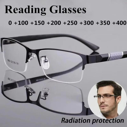 Retro Anti Blue Light Reading Glasses +0 to +4.0 Unisex