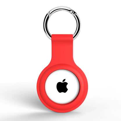 Silicone Protective Case for Apple AirTag with Keychain