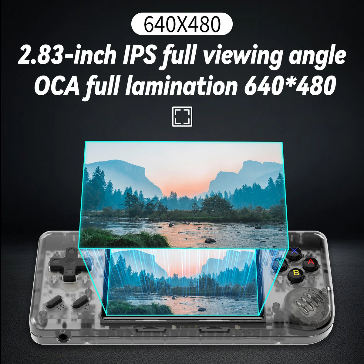 Anbernic RG28XX Mini Handheld Game Console 2.83" 640*480 IPS Screen Linux 64-bit 3100mAh Retro Games Player Supports Music/Video Player E-book HDMI Output TV