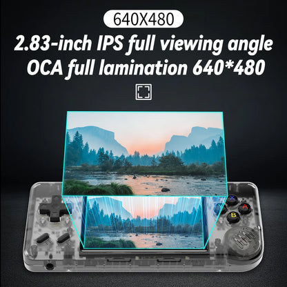 Anbernic RG28XX Mini Handheld Game Console 2.83" 640*480 IPS Screen Linux 64-bit 3100mAh Retro Games Player Supports Music/Video Player E-book HDMI Output TV