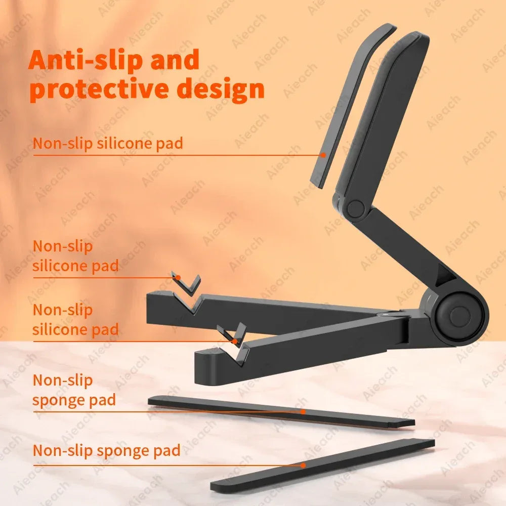 Adjustable Desktop Tablet & Phone Stand – 4.7–12.9 inch - Urbizia