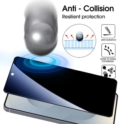 2Pcs Privacy Tempered Glass for Samsung Galaxy S26 Ultra S26 Edge S26 S25 Ultra S24 Plus S23 S22 S21 Anti-spy Screen Protector