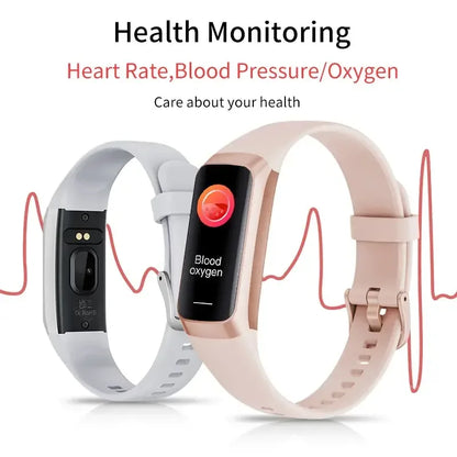 LIGE Amoled Smart Watch Men 2023 Smart Band Women Heart Rate Blood Smartwartch Waterproof Smart Bracelet Sport Fitness Tracker - Urbizia