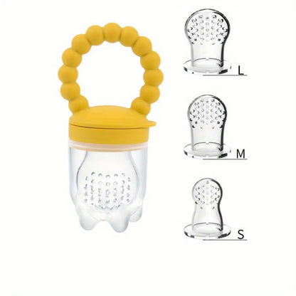 Children's Silicone Fruit & Vegetable Feeder With Handle