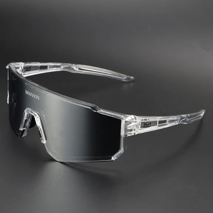 MWWIN Fashion Cycling Glasses Sunglasses for Men UV400 Women Bike Eyewear Road Bicycle Driving Outdoor Sport Marathon Triathlon