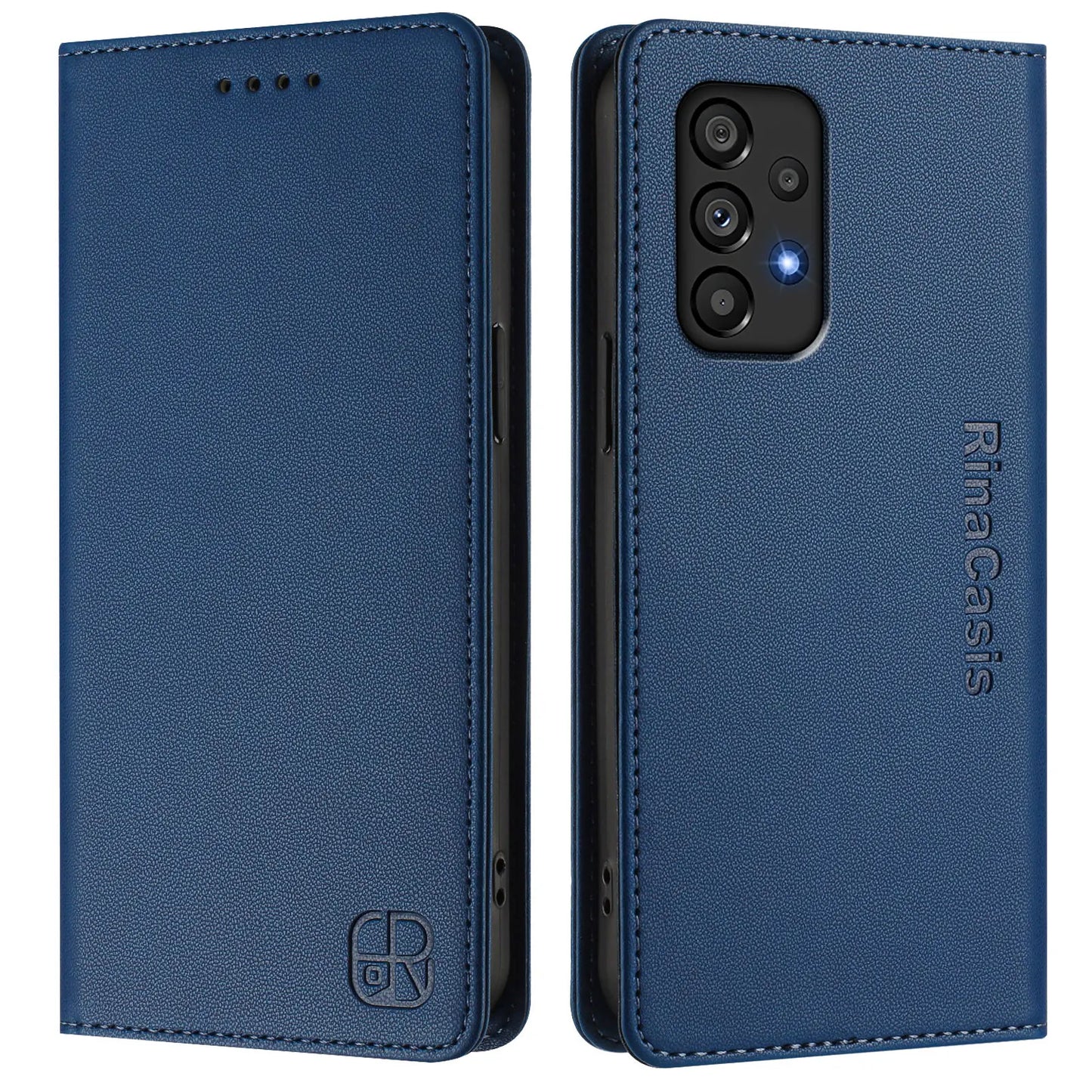 Magnetic Leather Wallet Case For Samsung Galaxy A73 A53 A33 A13 A03 A72 A52 A42 A32 A22 A02 A91 A71 A51 A41 A31 Luxury Cover