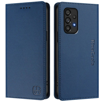 Magnetic Leather Wallet Case For Samsung Galaxy A73 A53 A33 A13 A03 A72 A52 A42 A32 A22 A02 A91 A71 A51 A41 A31 Luxury Cover