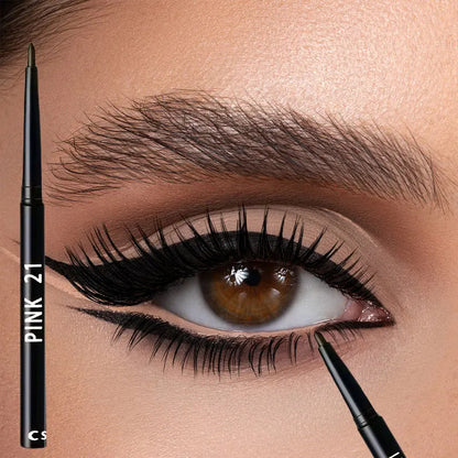10-Pack Long-Lasting Black Eyeliner Pencils