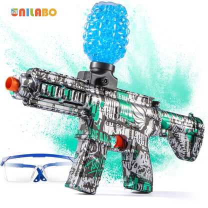 M416 Electric Ball Blaster Toy Gun - High-Speed, Metallic Finish, Rechargeable - Outdoor Game Party Gift(Bullets Excluded)