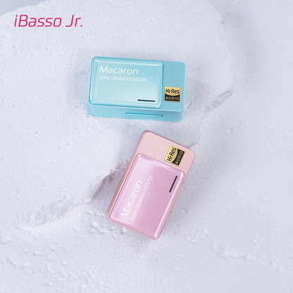 IBasso Jr.  Macaron HIFI Portable USB DAC Headphone Amplifier CS43131 Decoder 4.4mm/3.5mm PCM 32bit/384khz Native DSD 256x