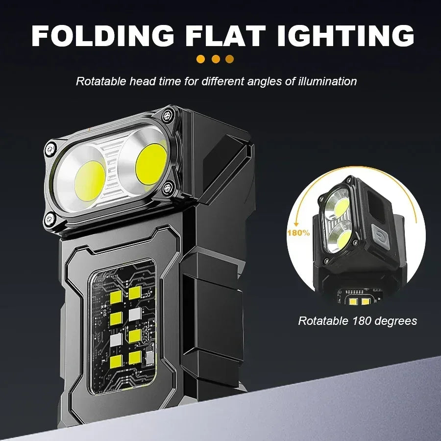 Mini USB Rechargeable LED Flashlight - Urbizia