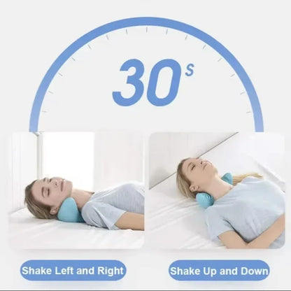 Cervical Massage Pillow Household Portable Gravity Finger Pressure Neck Protection Traction Pillow Assists Sleep Repair Pillow - Urbizia