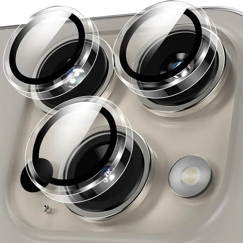 Orange Metal Glass Camera Lens Protector for IPhone 17 Air 16 15 14 13 Pro Max Plus 17Air 16Pro 17Pro i17 IPones Ring Lens Cover