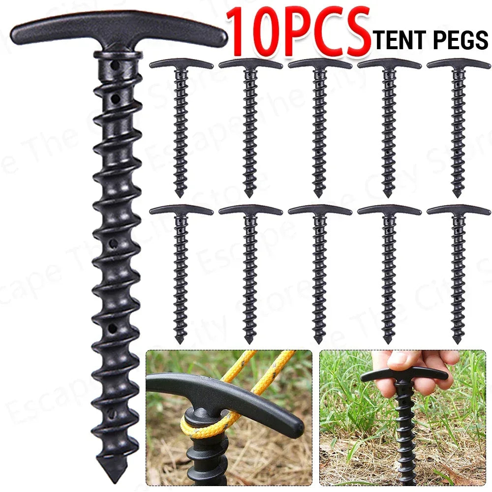 10PCS Plastic Tent Peg Stakes - Urbizia