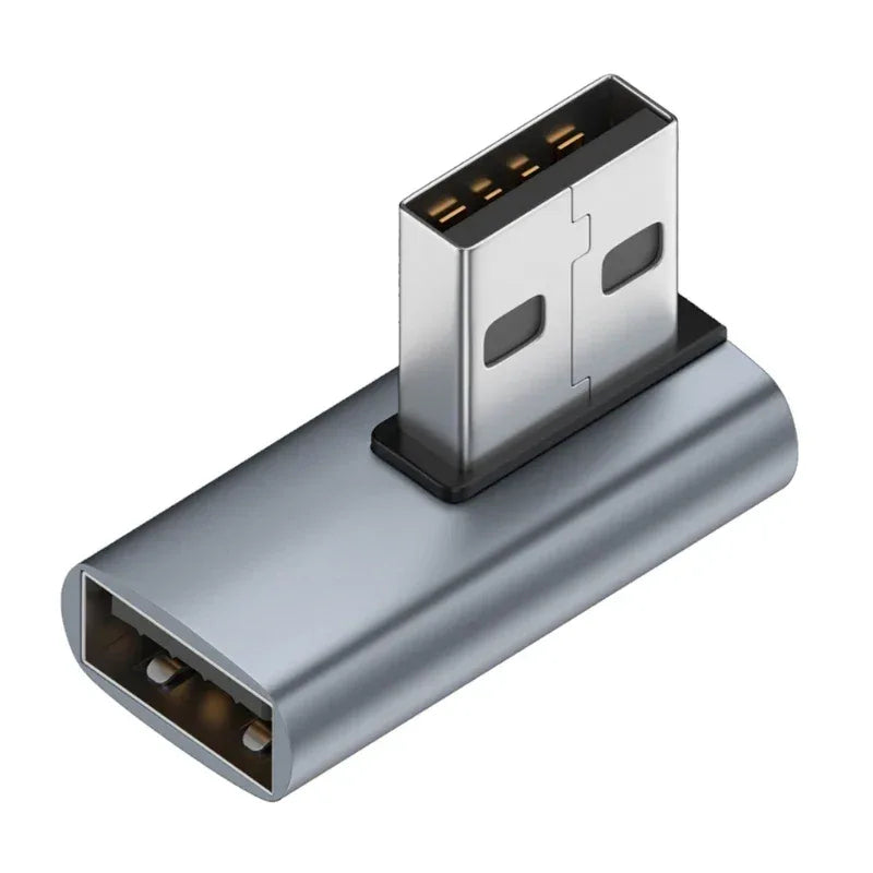 90° USB 3.0 Right Angle Extension Adapter