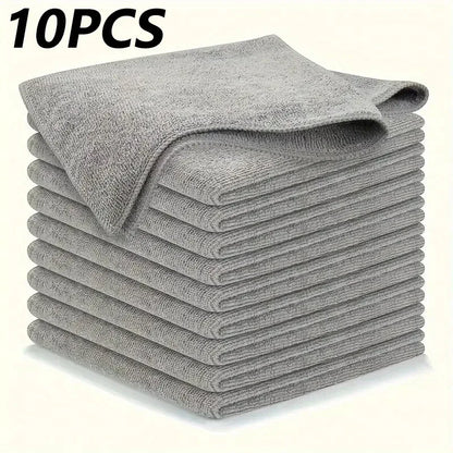 Thicken Microfiber Cleaning Cloths Lint Free Microfiber Cleaning Towel Cloths Reusable Cleaning Towels Absorbent for Car Window - Urbizia