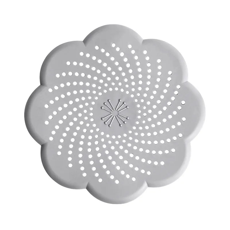 Sink Strainer Protector Silicone Shower Drain Cover Hair Catcher Covers Drain Protector for Showers Bathtub Bathroom and Kitchen