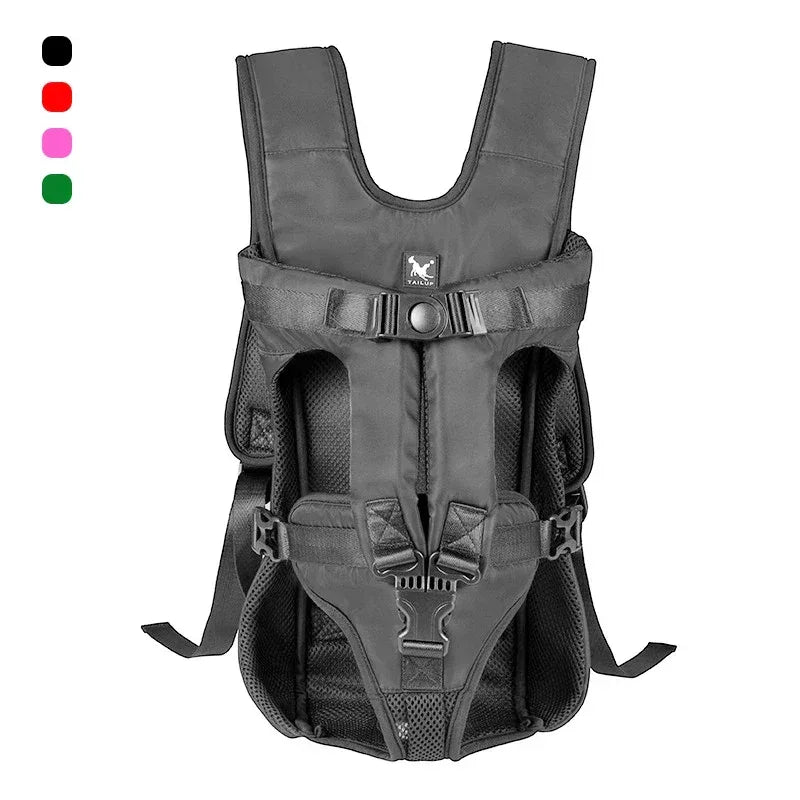 Pet Dog Carrier Bag Breathable Backpack For Dogs Cats Out Double Shoulder Portable Travel Backpack Outdoor Dog Cat Carrier Bag - Urbizia