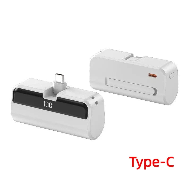 VIVO 50000mAh Capsule Power Bank Super Fast Charging Portable Large Capacity External Battery for iPhone Samsung Huawei 2026 New