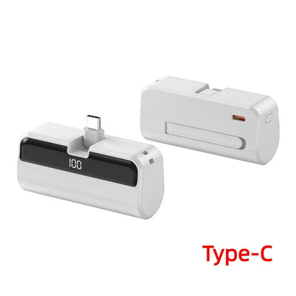 VIVO 50000mAh Capsule Power Bank Super Fast Charging Portable Large Capacity External Battery for iPhone Samsung Huawei 2026 New