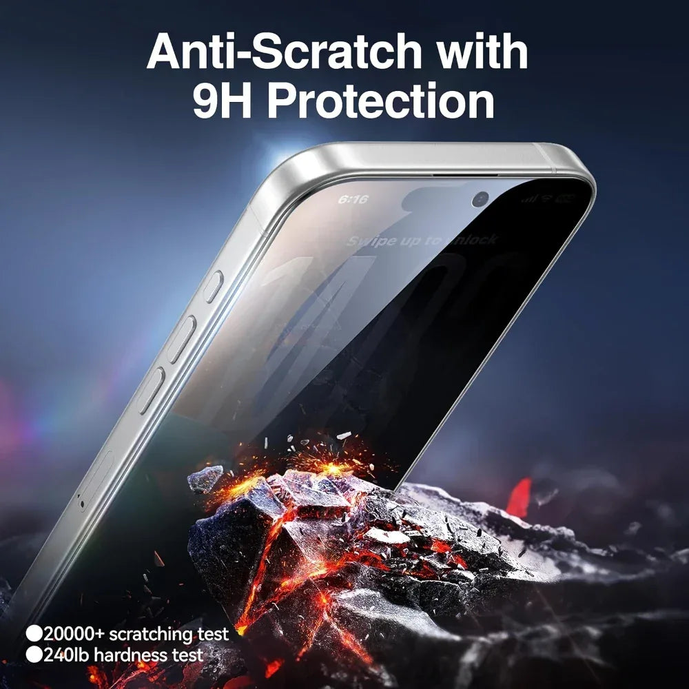 Anti-Spy Privacy Tempered Glass for iPhone