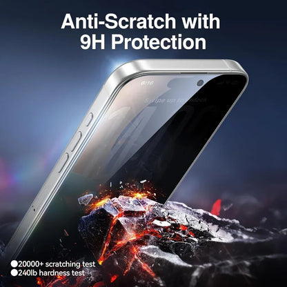 Anti-Spy Privacy Tempered Glass for iPhone