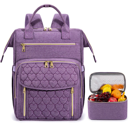 Lunch Backpack Insulated Cooler Picnic Bag Multifunctional Travel Bag Large Capacity Outdoor Picnic Camping Waterproof Backpack