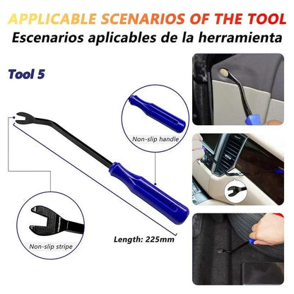 iLMH Auto Dismantle Tools Kit Plastic Kit Car Door Clip Panel Trim Radio Dash Audio Removal Installer Pry Kit Conversion Repair