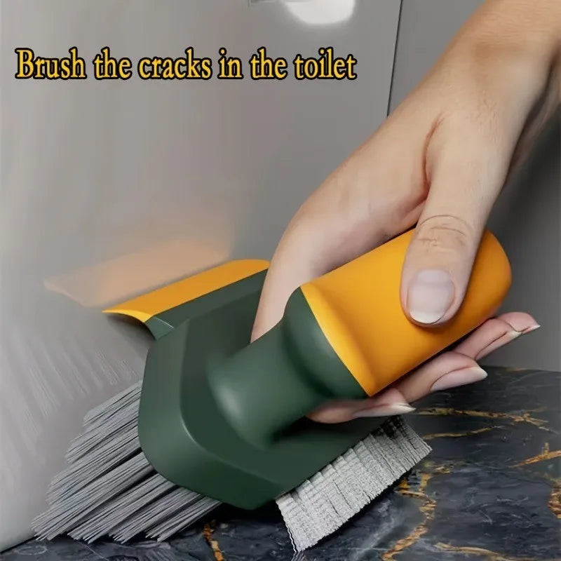 Flash sale: 3-in-1 Grout & Tile Cleaning Brush - Multi-Surface Scrubber for Bathroom, Kitchen, Floors, Flexible Head, Non-Slip Grip