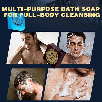 Men's Cologne Soap, Cologne Perfume Soap, Sandalwood Soap, Bath Soap Face Wash Bath Body Soap Essential Oil Handmade Soap 70g