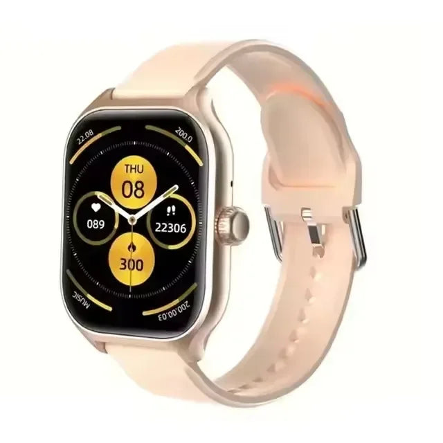 Smart Watch Men 2.01 Inch AMOLED Screen Waterproof Multiple Sport Mode Fitness HD Bluetooth Calls Smartwatch Men Women Bracelet - Urbizia