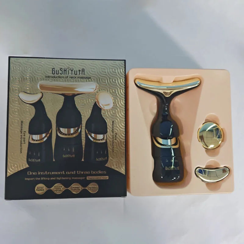 Microcurrent Face Lifting Device Neck and Facial Massager