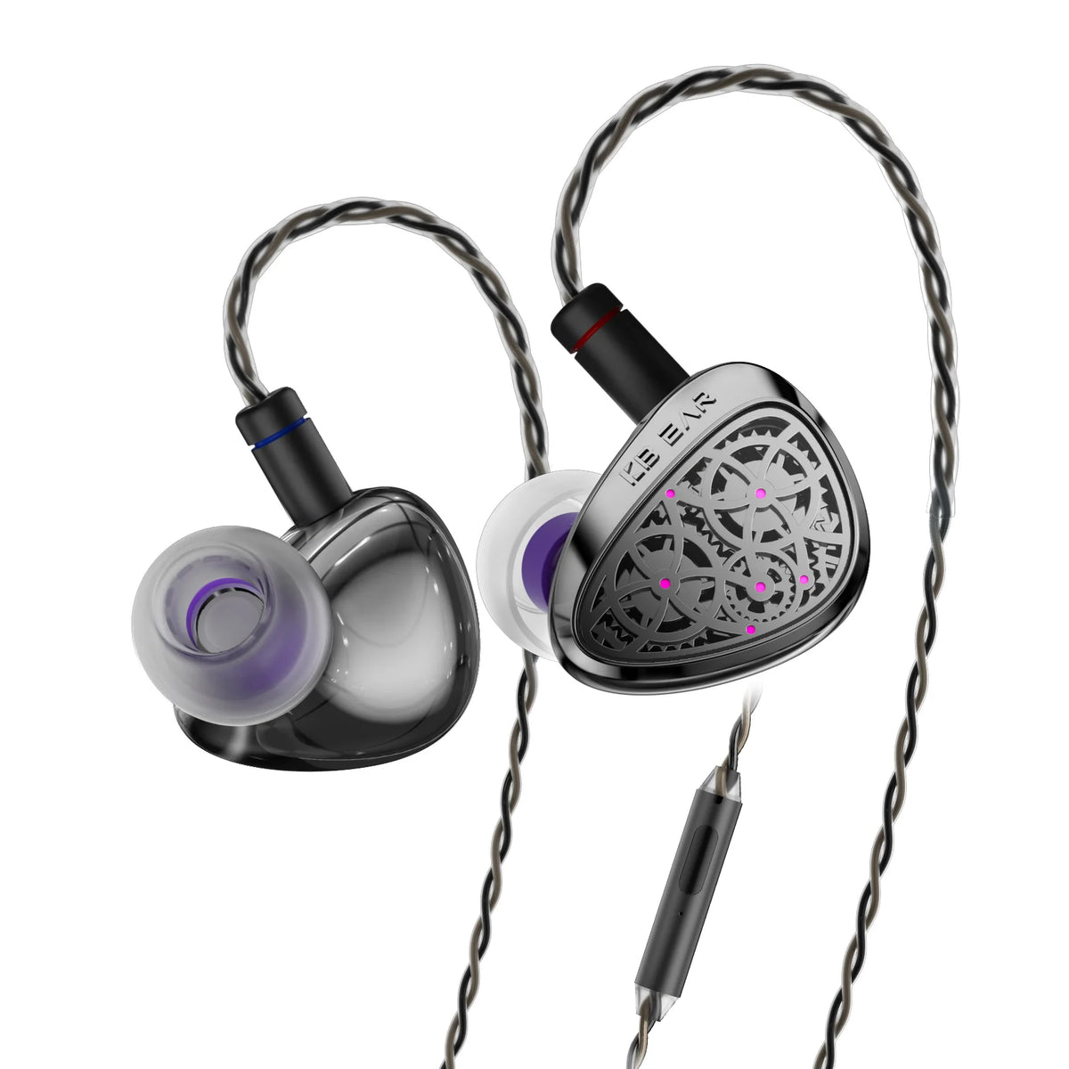 KBEAR Tourbillon-Pro TB-PRO IEM in-Earphone 10mm DD High Resolution TypeC HIFI Wired Earbuds PU+PEEK+DLC Composite Diaphragm