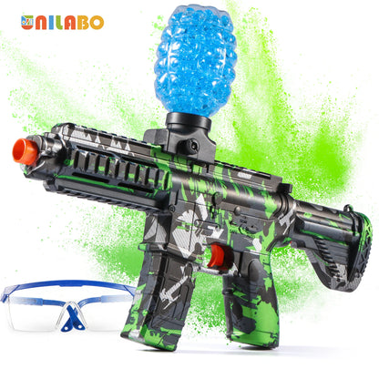 M416 Electric Ball Blaster Toy Gun - High-Speed, Metallic Finish, Rechargeable - Outdoor Game Party Gift(Bullets Excluded)