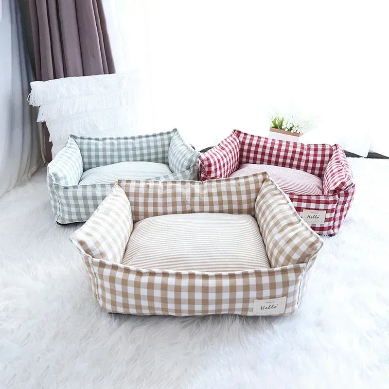 Bed For Dog Cats Puppy House Kennel For Indoor Dogs Small Medium Cat Pet Sofa Sleeping Bed Furniture Pet Supplies Accessories - Urbizia