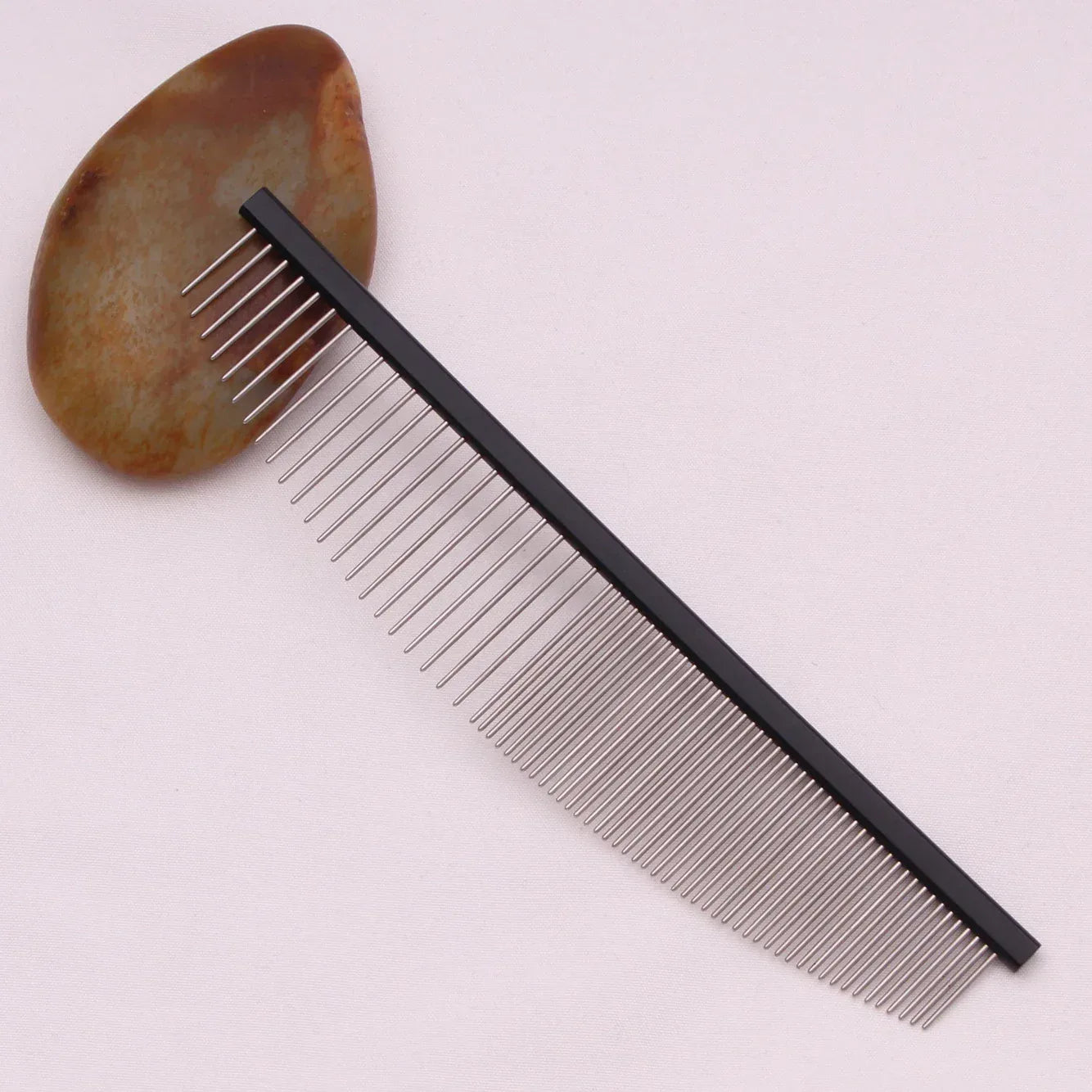 Pet Grooming Combs Aluminum Alloy Brush For Dogs Boundary Knot Massage Tools Professional Salon Cat Hair Cleaning Crescent Combs - Urbizia